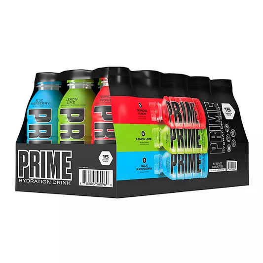 Prime Hydration Drink Variety Pack (16.9 fl. oz., 15 pk.)