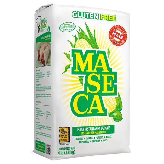 Maseca Instant Corn Masa Flour 4 LBS - 10 Pack