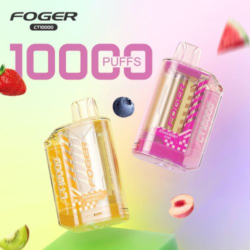 Foger CT10000 Puffs Disposable - Display of 5