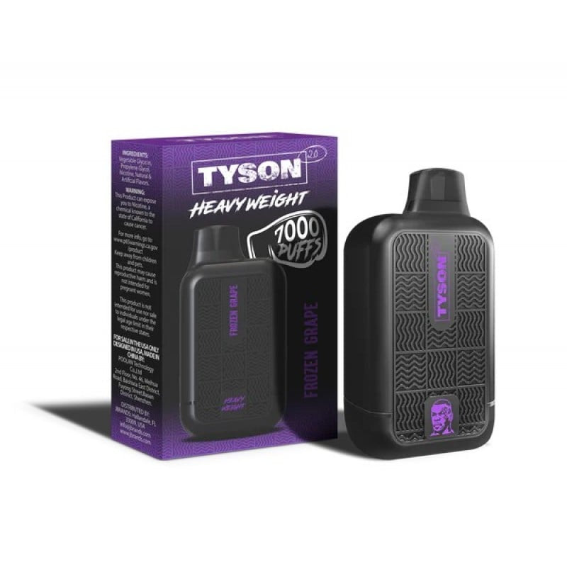 Tyson 2.0 Heavyweight Disposable Vape 7000 Puffs 10-Pack