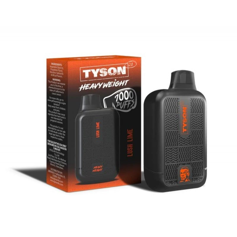 Tyson 2.0 Heavyweight Disposable Vape 7000 Puffs 10-Pack