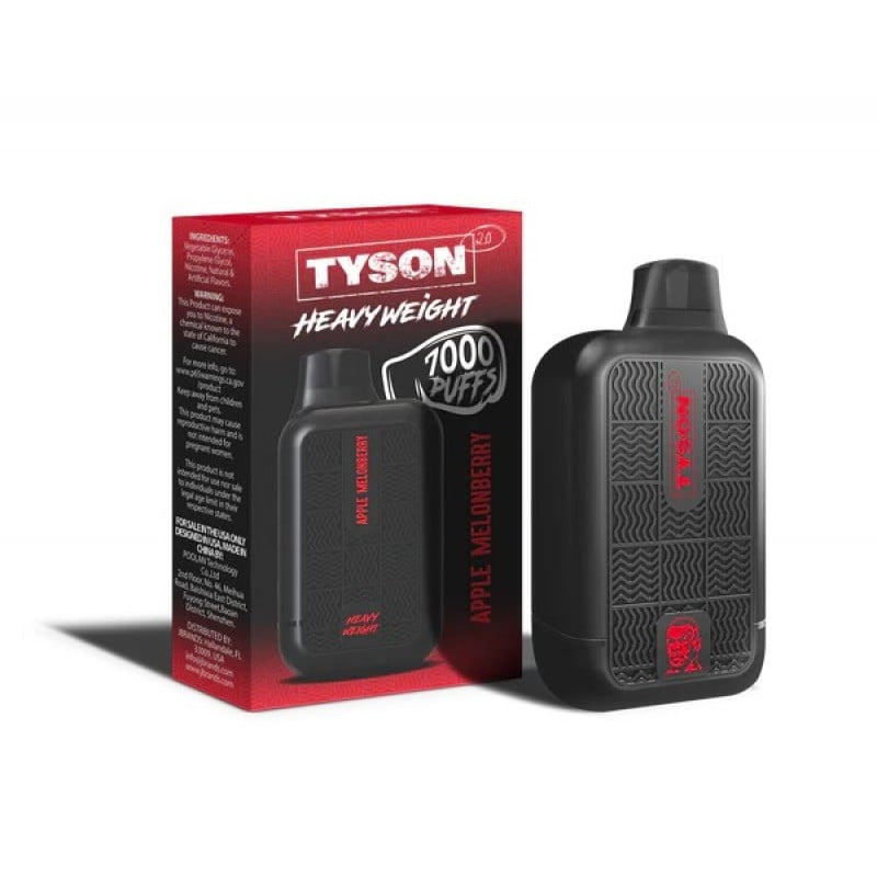 Tyson 2.0 Heavyweight Disposable Vape 7000 Puffs 10-Pack