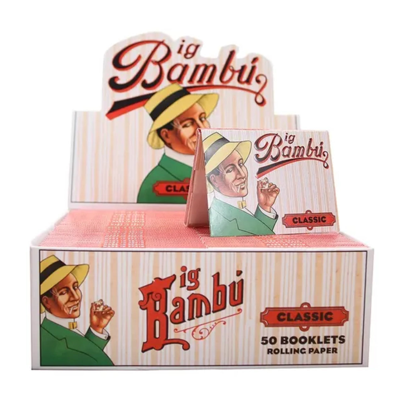 Big Bambu Cigarettes Paper - 50 Counts / Display