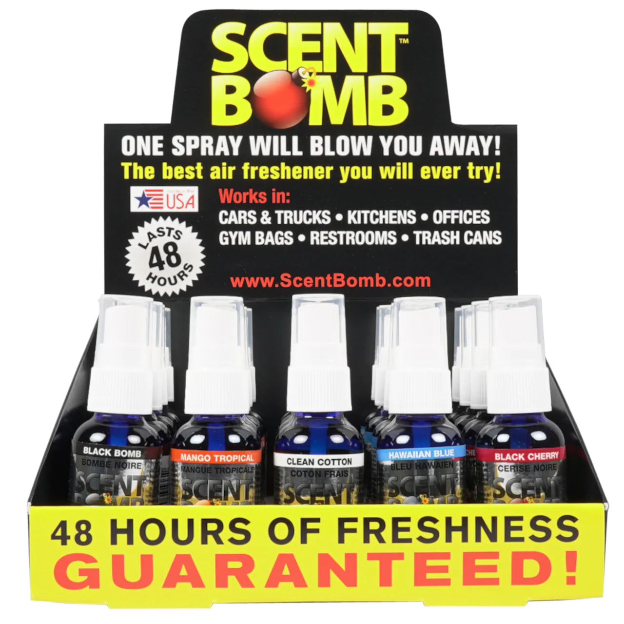 Scent Bomb Air Freshener Spray