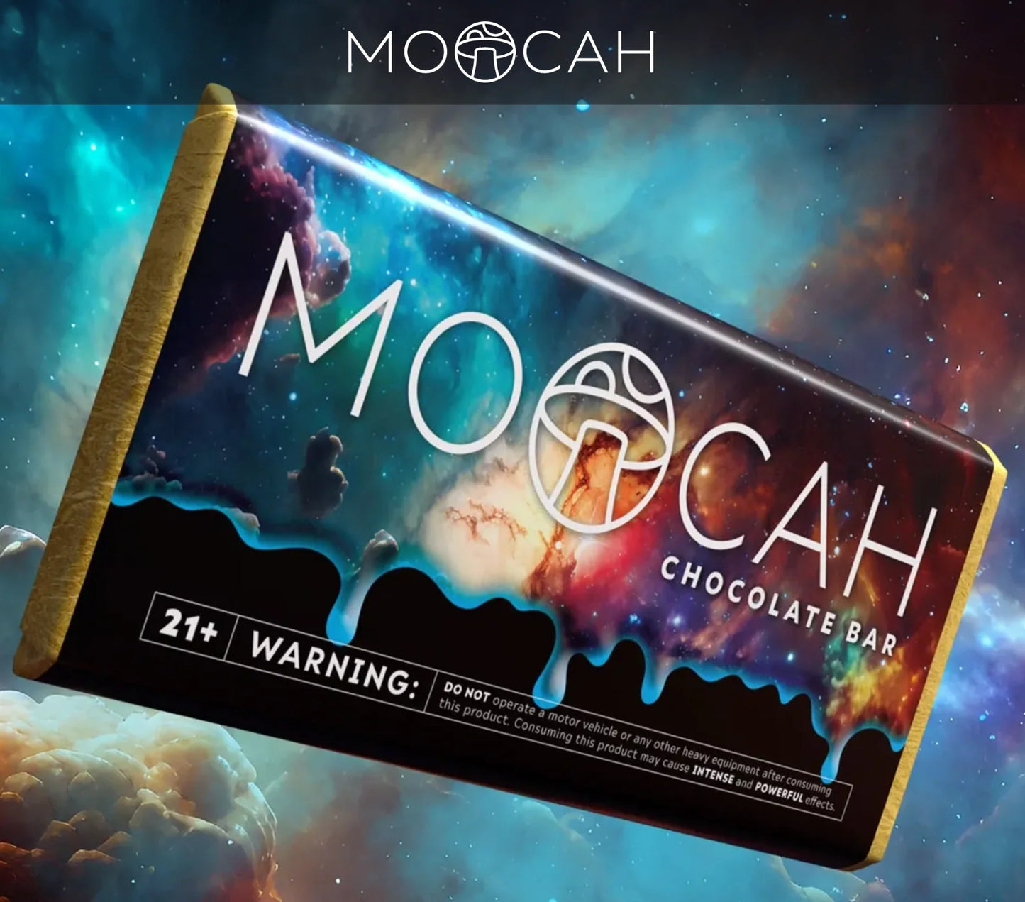 Moocah Psychedelic Shroom Chocolate Bar