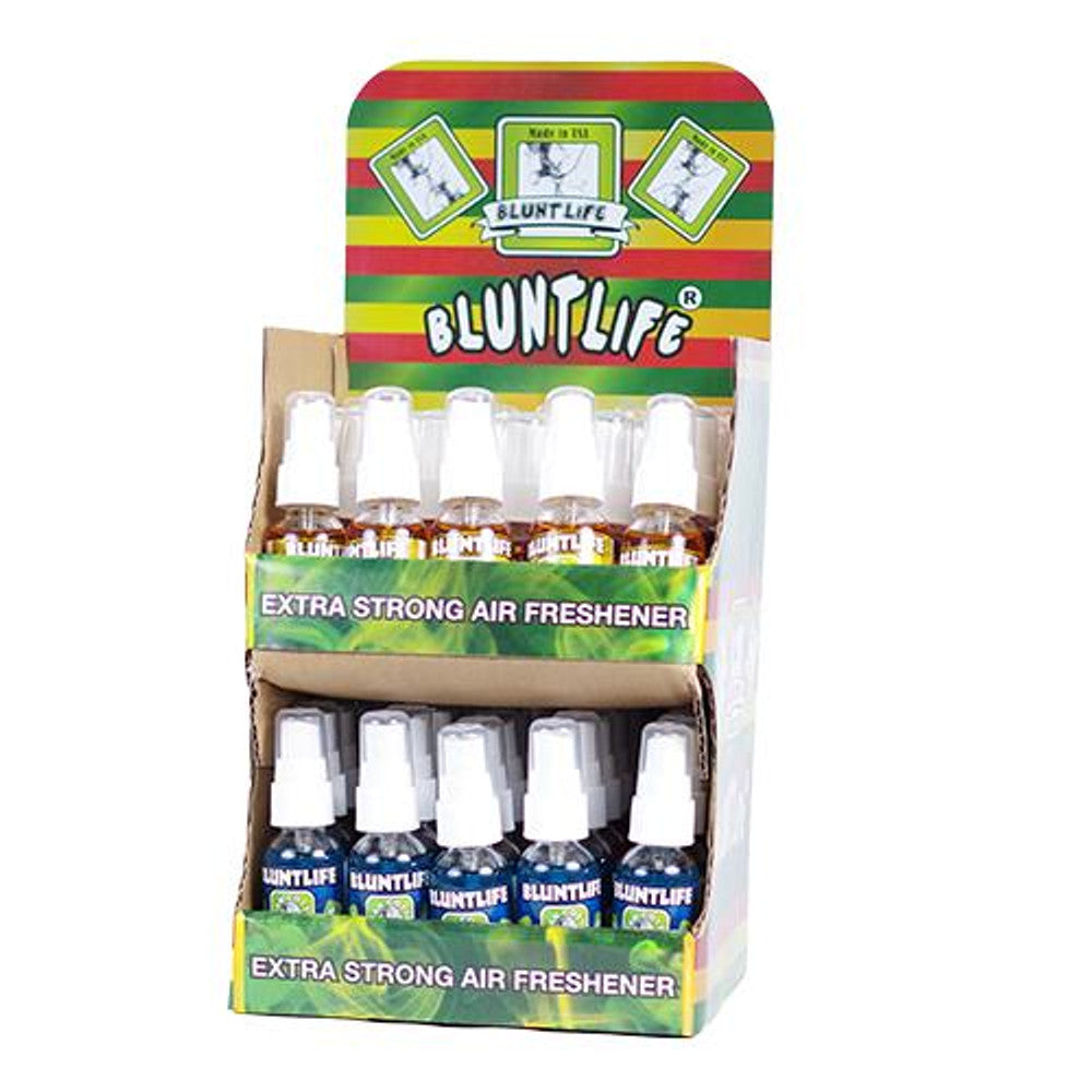 Blunt Life Air Freshener Spray Display - 50ct