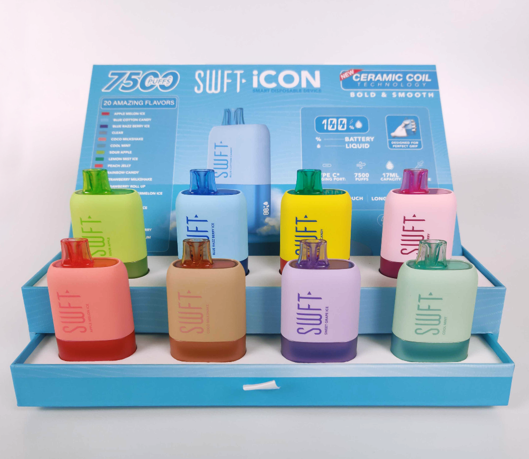 SWFT iCON Disposable Vape 7500 Puffs 10-Pack